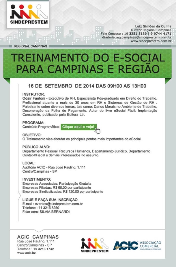 eSocial Campinas