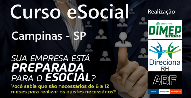 Curso eSocial – Campinas – 23/11/2017